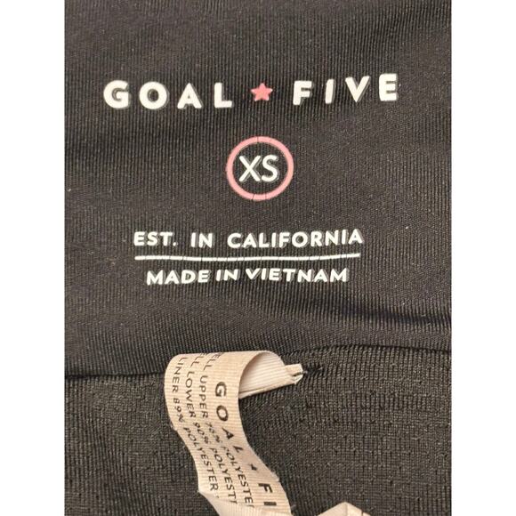Goal Five Women’s Athletic Shorts XS Black Performance Activewear - Picture 5 of 6